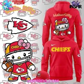 -Kansas City Chiefs x Hello Kitty 2024 Hoodie