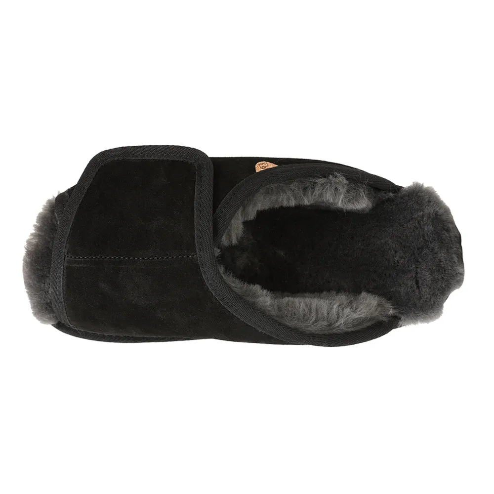APMA Open Toe Wide Slip On Slippers
