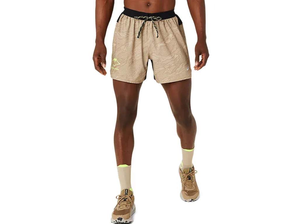 ASICS Fujitrail All Over Print 5 Short Men's