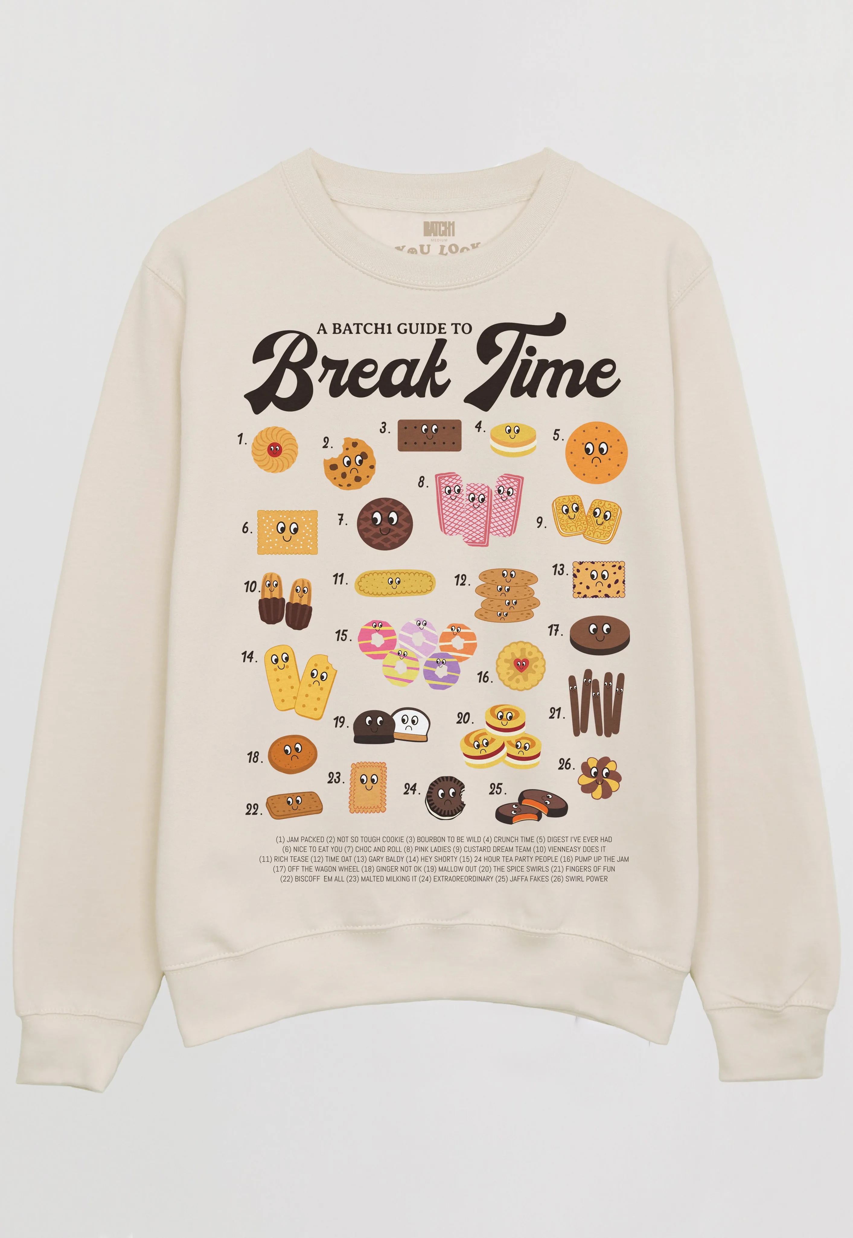 Break Time Women’s Biscuit Guide Sweatshirt