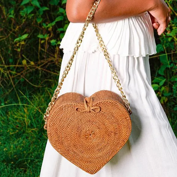 BRUNNA.CO Bag Cinta Atta Rattan Brown