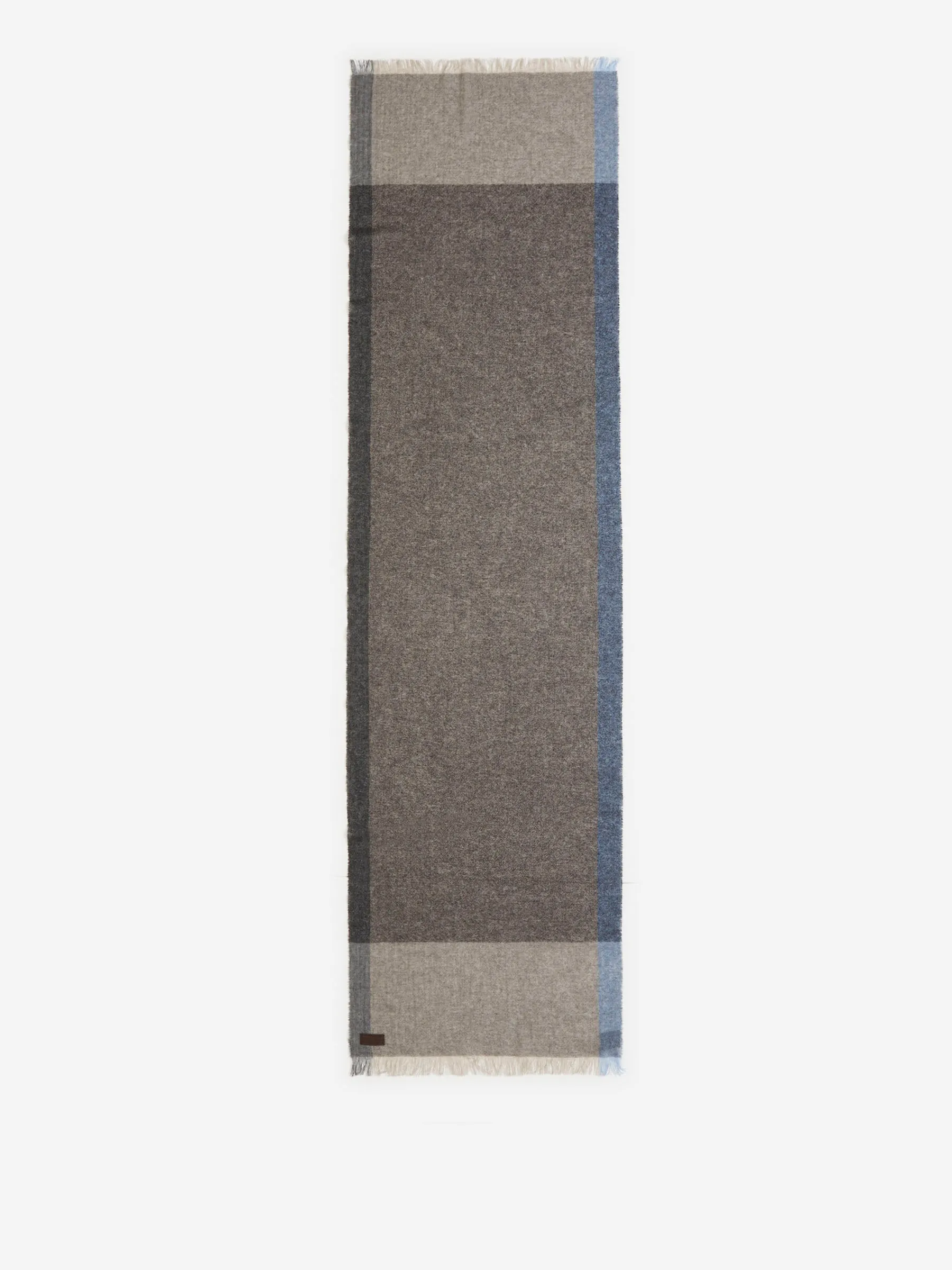 Canali Wool Jacquard Scarf 