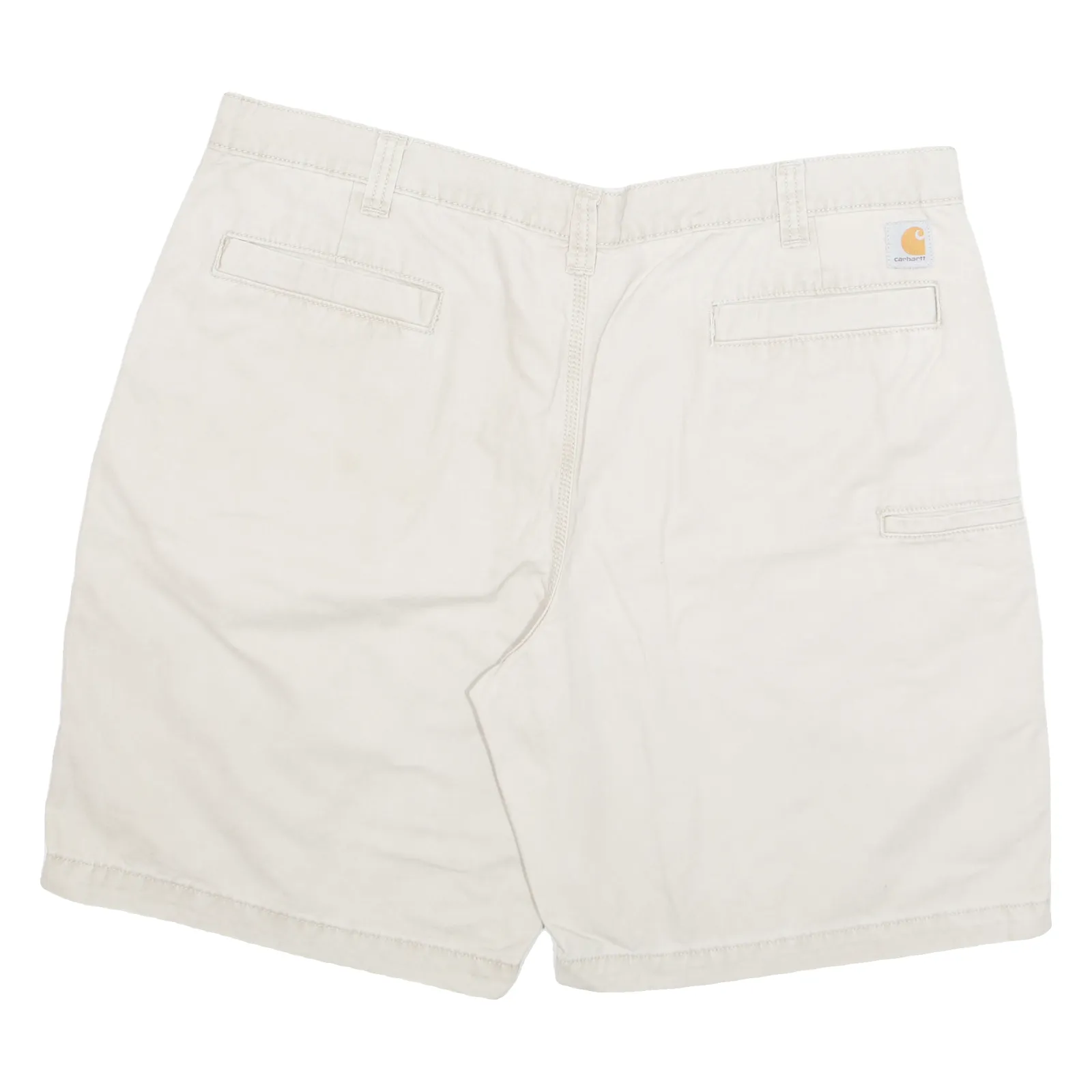 CARHARTT Womens Chino Shorts Beige Relaxed XL W42