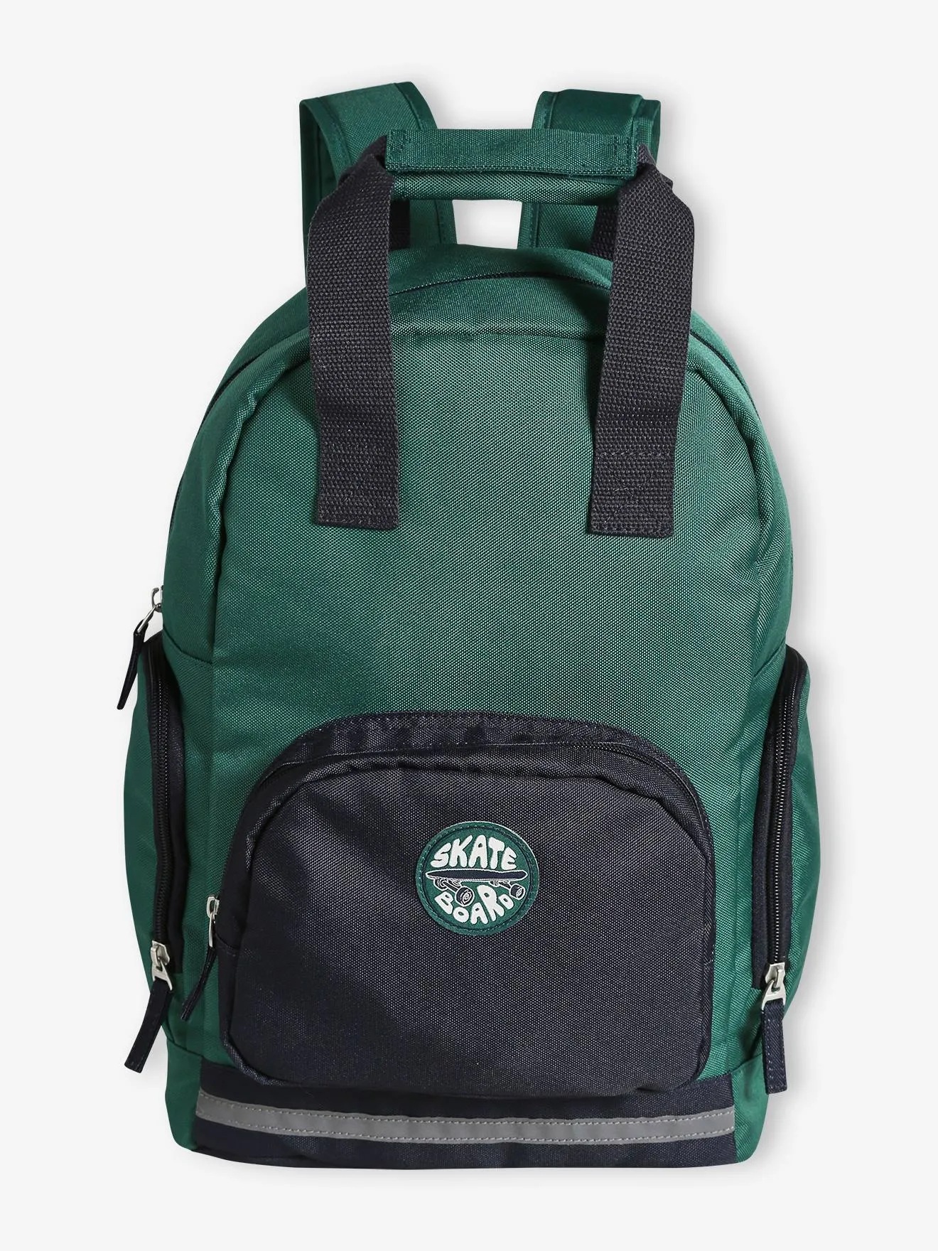 Colourblock Backpack for Boys - green