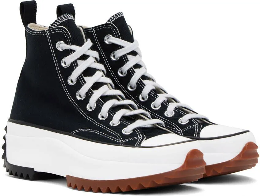 Converse Black Run Star Hike High Top Sneakers