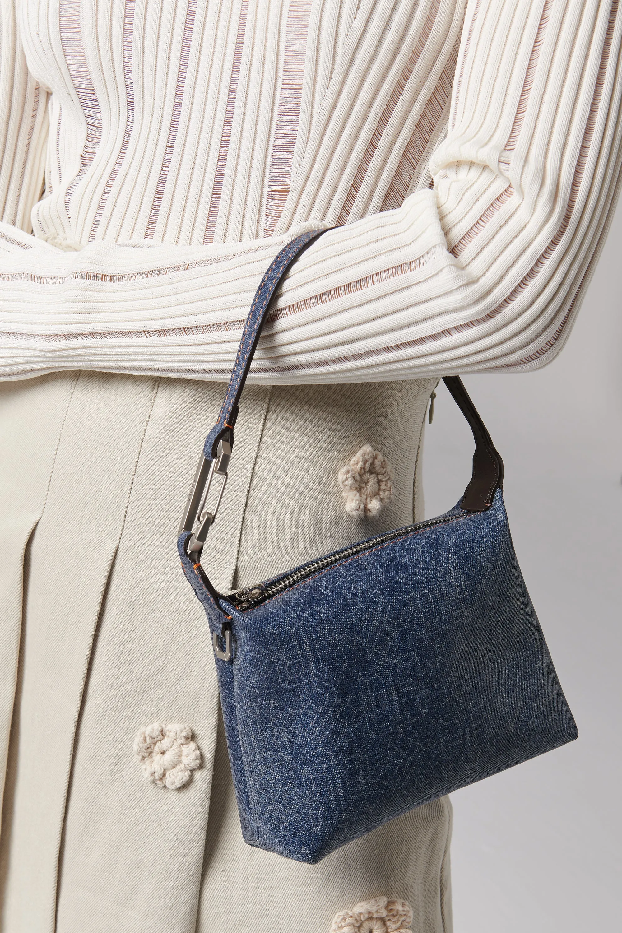 EÉRABlue Slim Moon Shoulder Bag