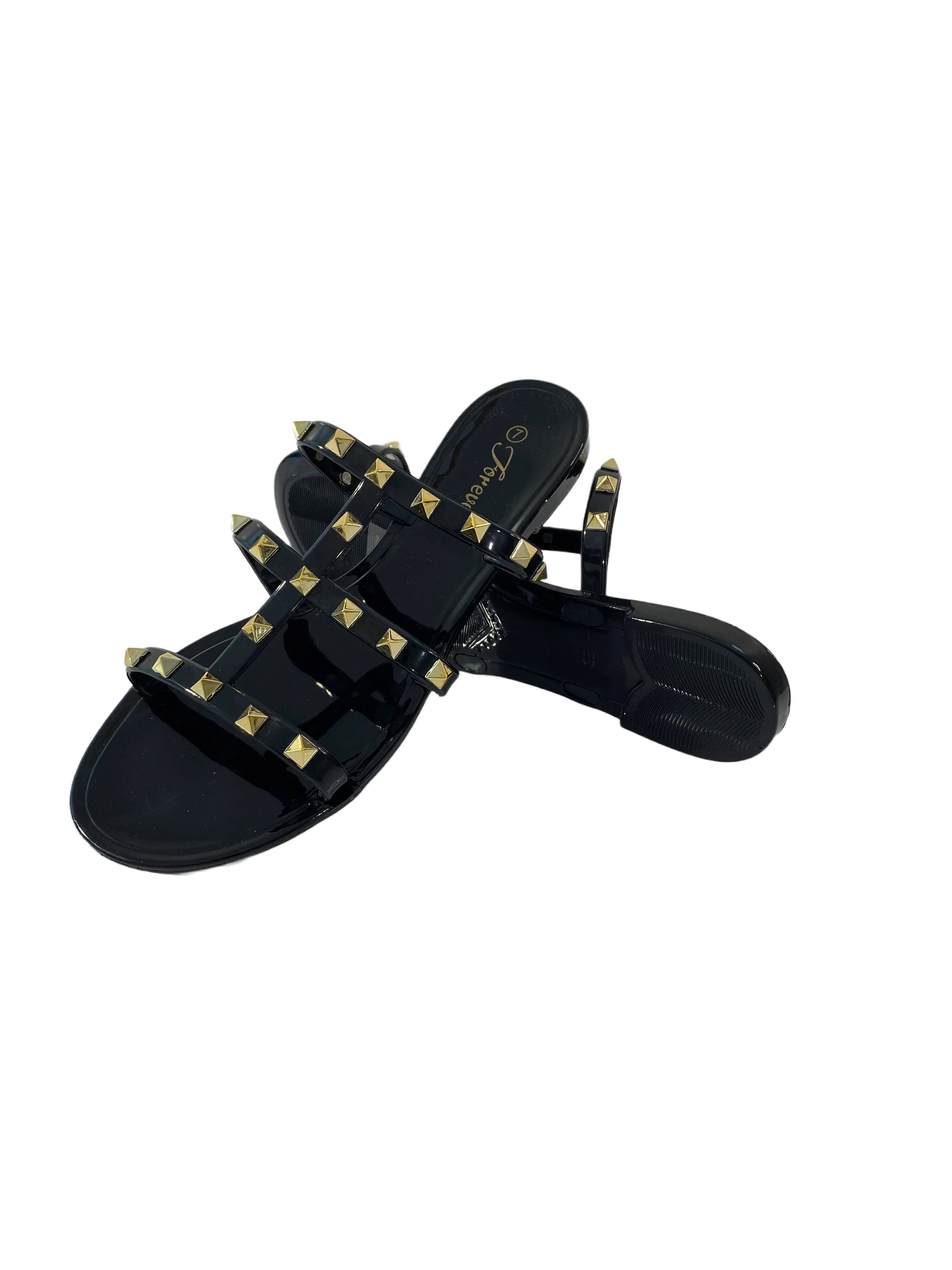Gladiator Gold Studded Fashion Sandals