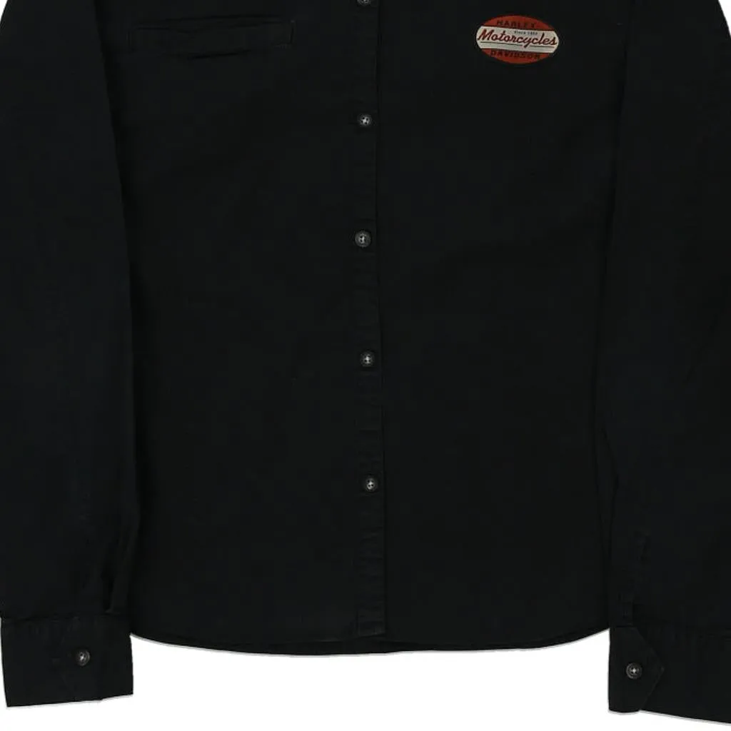 Harley Davidson Shirt - XL Black Cotton