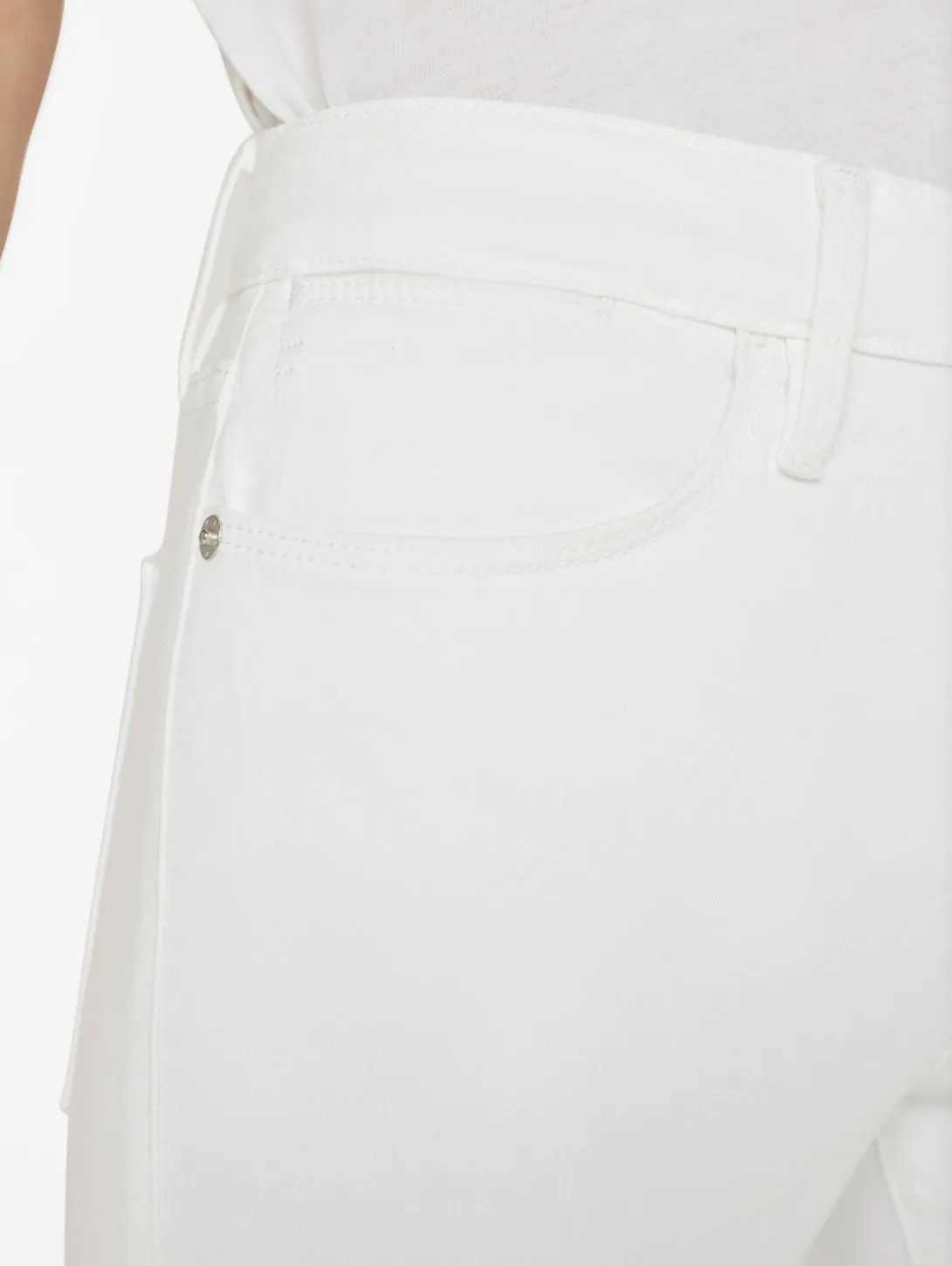 Le Easy Flare Jean - Blanc