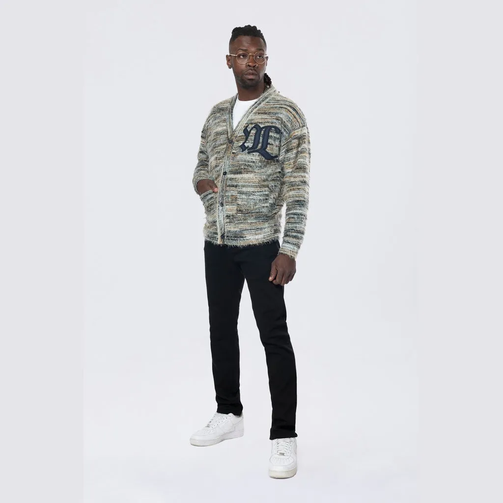 Long Haired Cardigan - Ocean