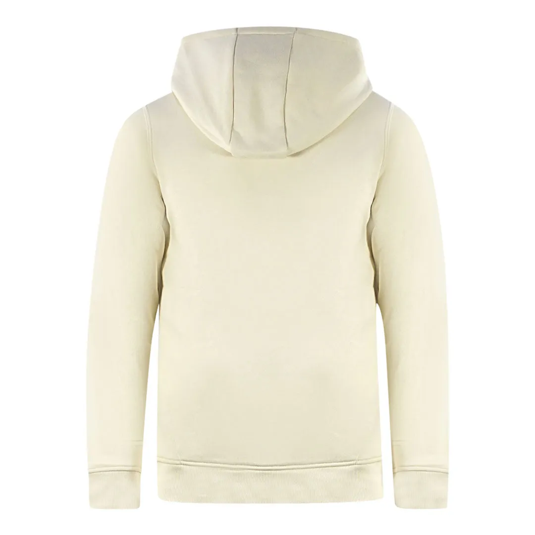 Lyle & Scott Brand Logo Beige Pull-Over Hoodie
