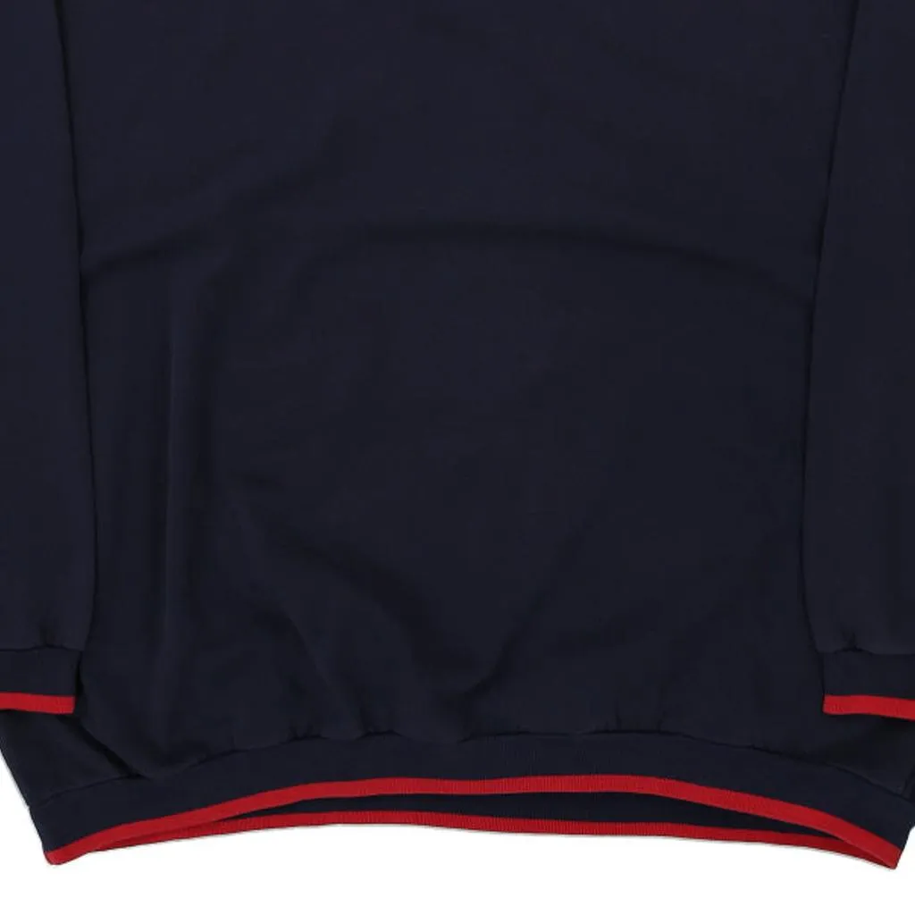 M Collection Unbranded Graphic Sweatshirt - 3XL Navy Cotton Blend