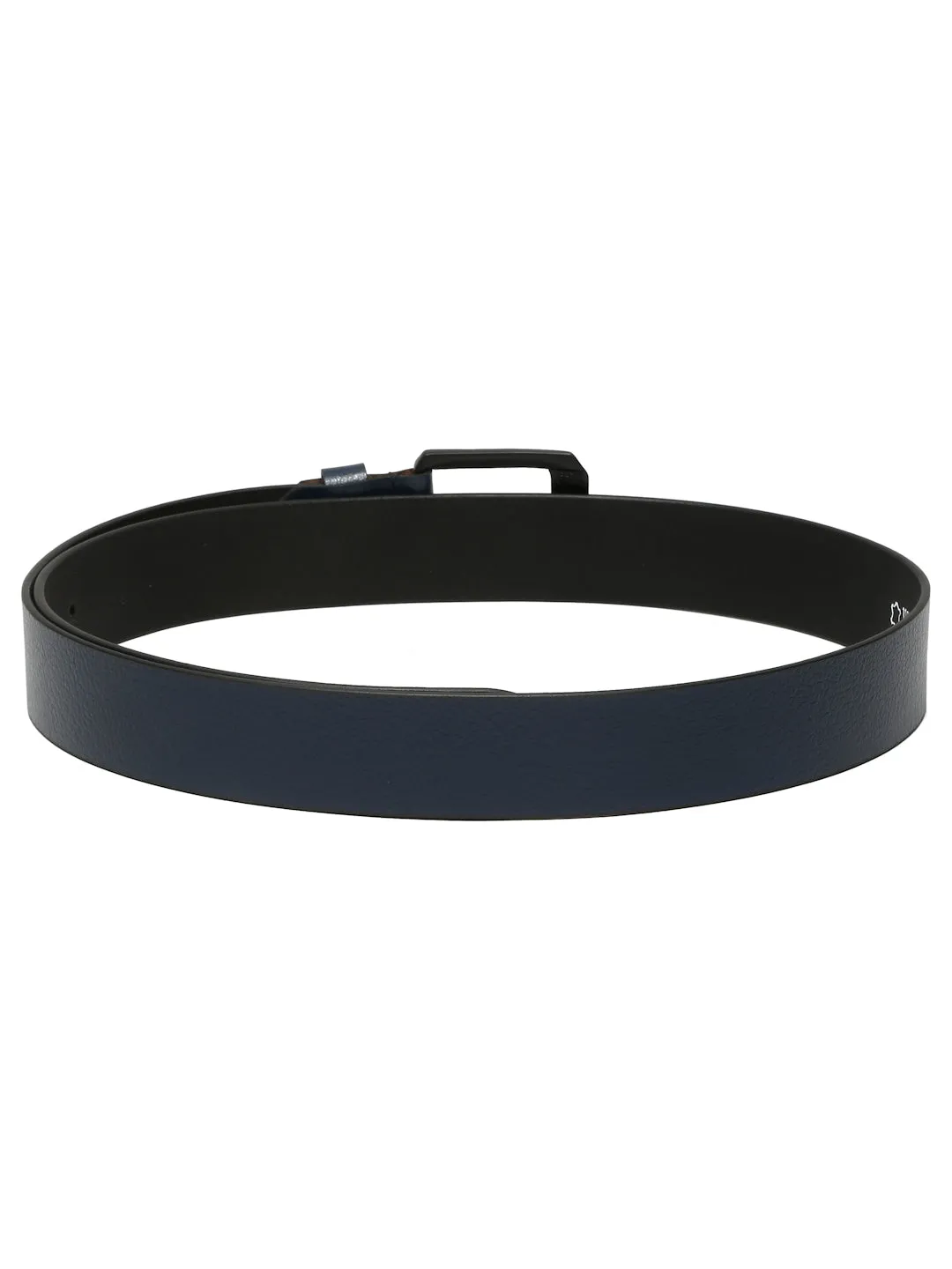 Men Vintage Blue Leather Casual belt