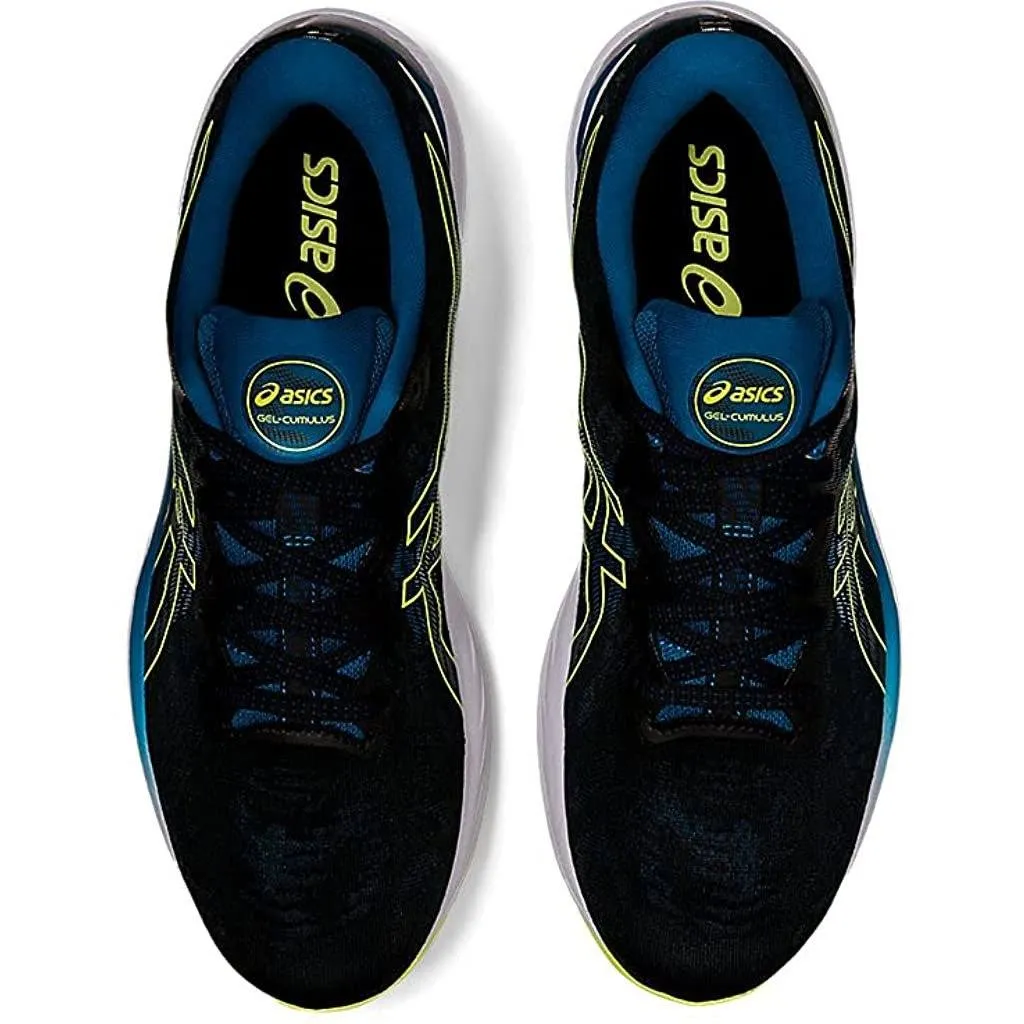Men's ASICS GEL-CUMULUS 23 (Black/Glow Yellow)