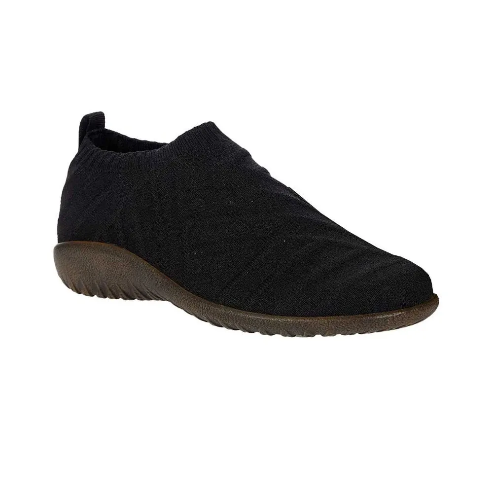 NAOT OKAHU BLACK KNIT - WOMENS