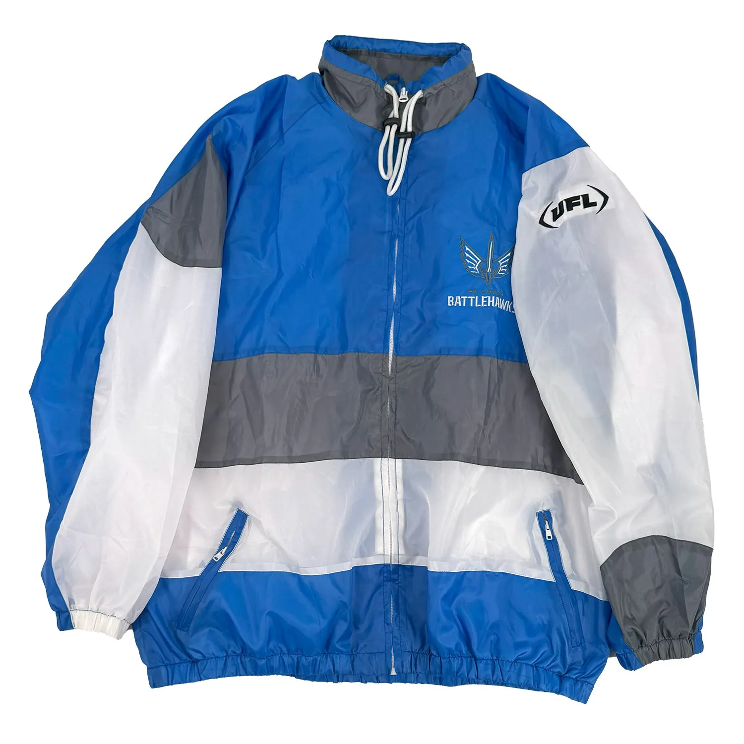 Official League St. Louis Battlehawks Full Zip Windbreaker Jacket