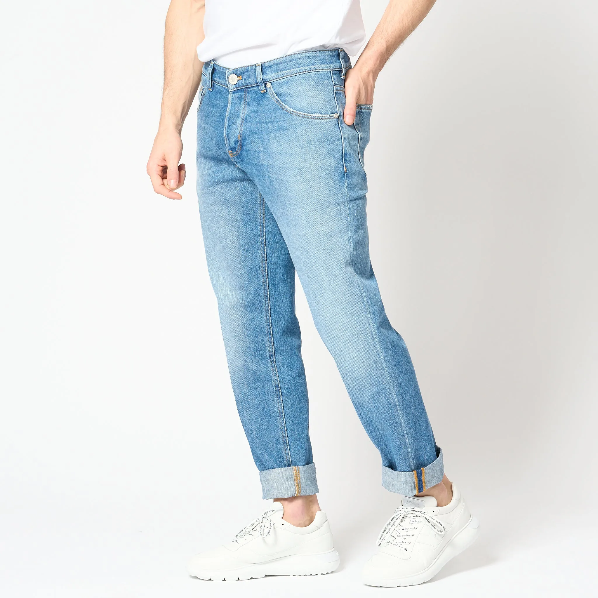 Pt Torino Jeans Reggae Denim Chiaro Uomo