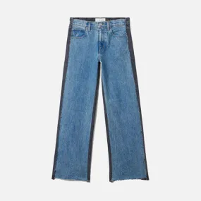 Re worked Grace Panelled - Blue
