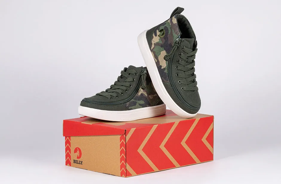 SALE - Olive Camo BILLY Classic D|R High Tops