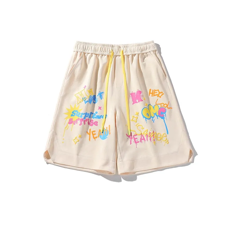 SAVAGE Colorful Neon Style Shorts