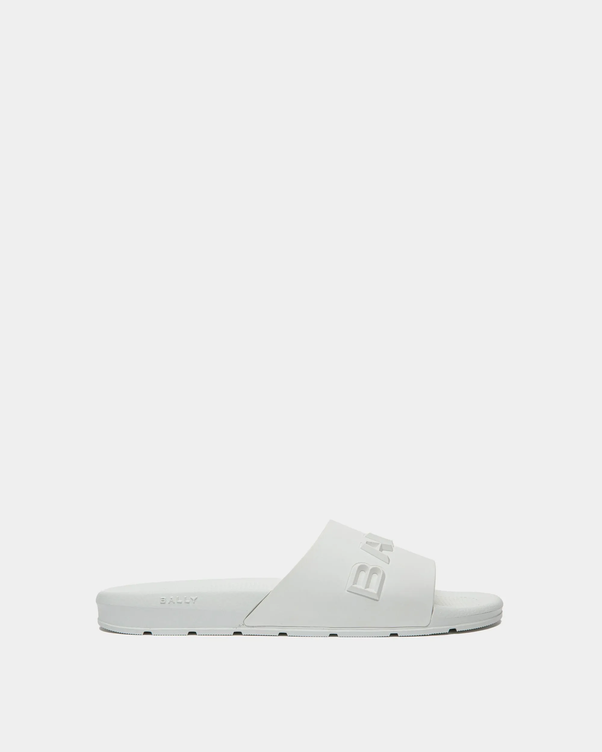 Seaside Sandal In White Rubber