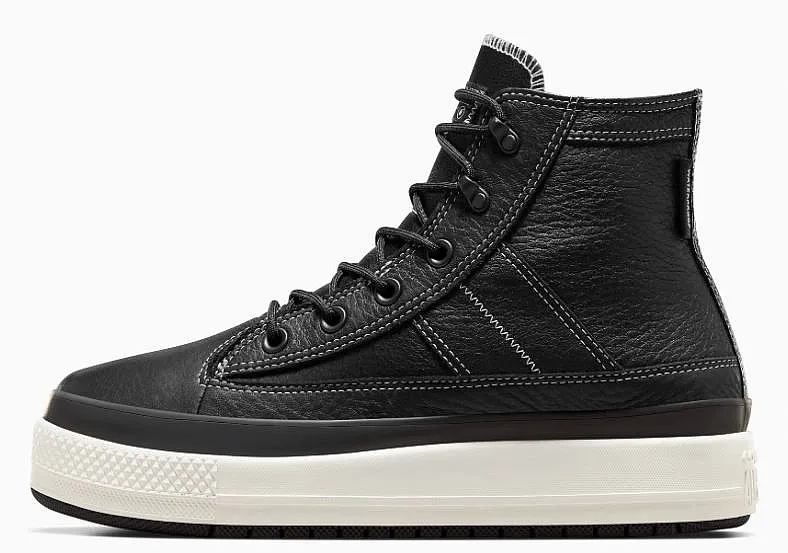 shoes Converse Chuck Taylor All Star Equip Waterproof Hi - A08555/Black/Black/Vintage White