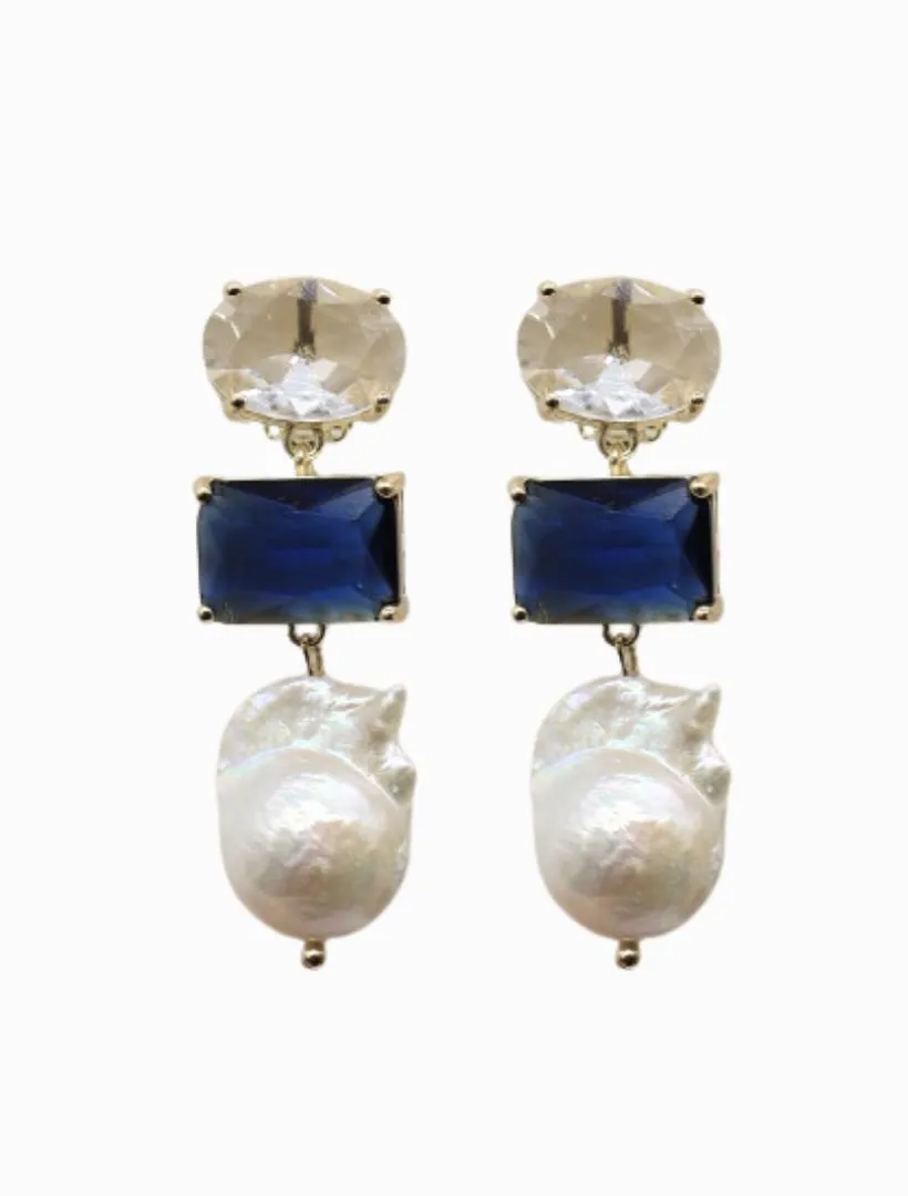 Symposium Achlys Pearl Clip Ons