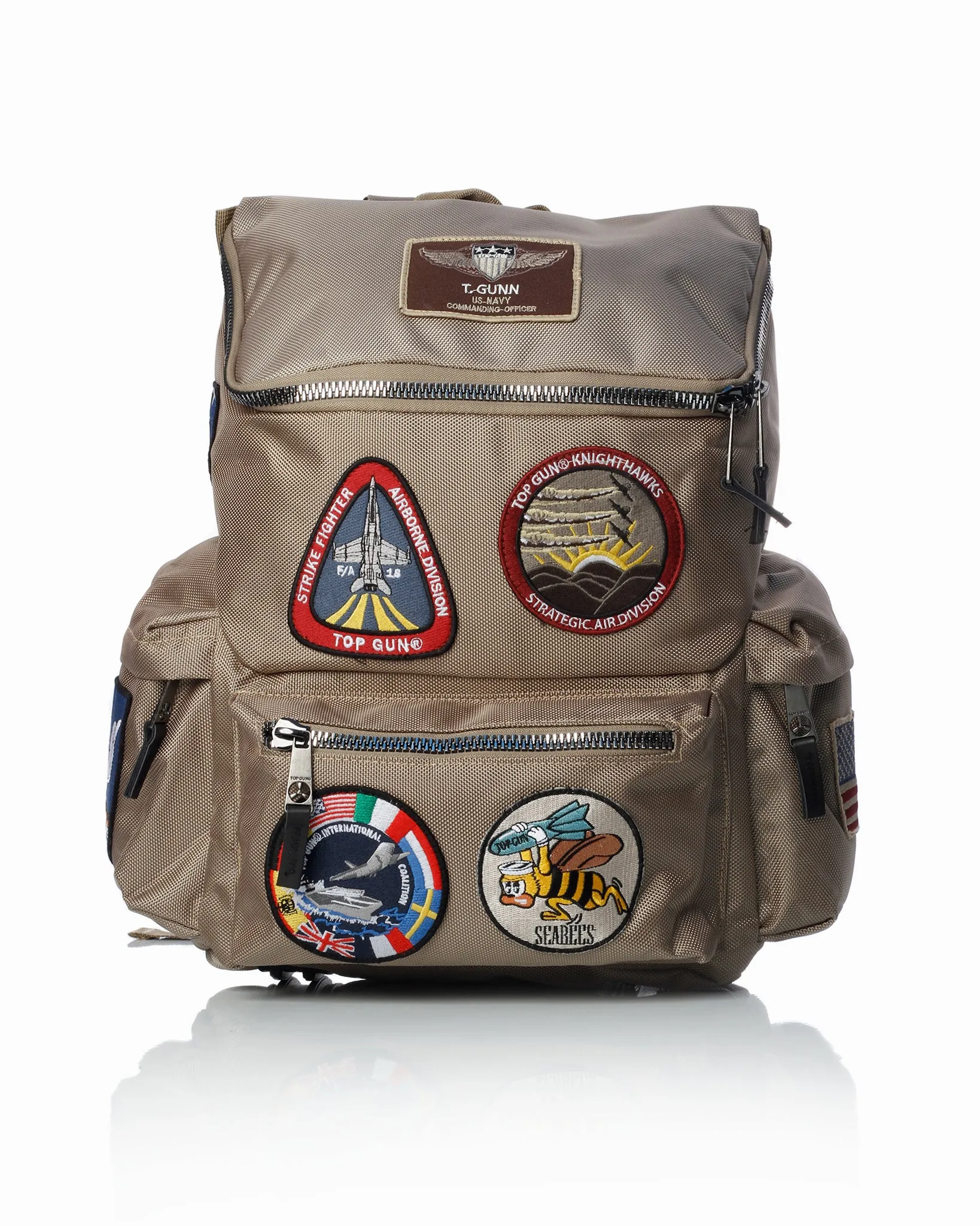 TOP GUN® BACKPACK WITH PATCHES