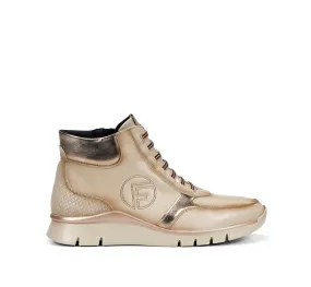 UNION F2077 White Ankle Boot
