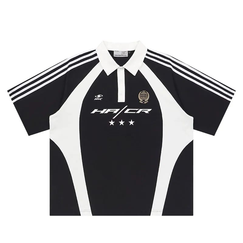 Vintage Jersey Training Polo Shirt